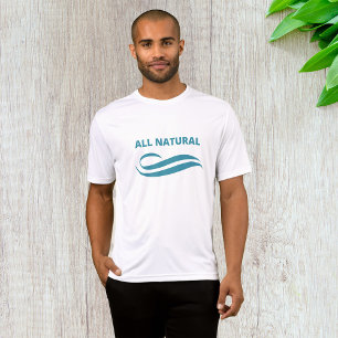 T-shirt Tout le minimalisme naturel Conception écologique 