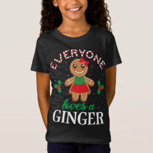 T-Shirt Tout le monde aime Ginger Cookie Vêtements, Gi de 