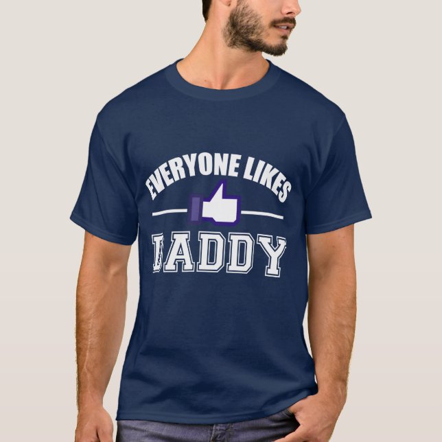 T-SHIRT TOUT LE MONDE AIME PAPA (Devant)