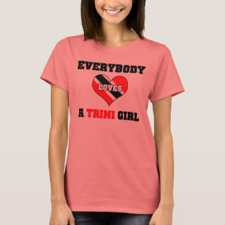 T-shirt Tout le monde aime une fille de Trini