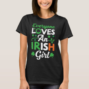 T-shirt Tout le monde aime une fille irlandaise 1