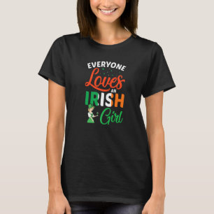 T-shirt Tout le monde aime une fille irlandaise Jour de la