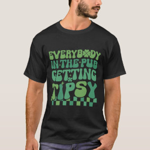 T-shirt Tout le monde au pub devient ivre 2024 St Patrick