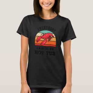 T-shirt Tout Le Monde Dans Le Bain À Remous Crawfish Bouil
