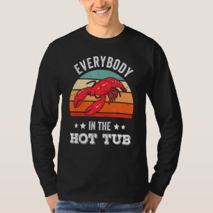 T-shirt Tout Le Monde Dans Le Bain À Remous Crawfish Bouil