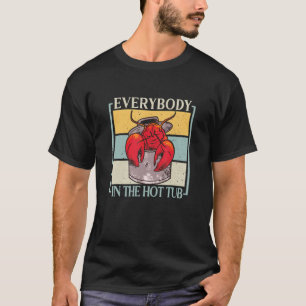 T-shirt Tout Le Monde Dans Le Bain Chaud Épinette