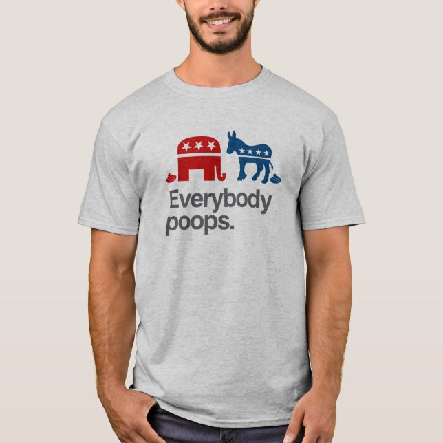 T-SHIRT TOUT LE MONDE DUNETTES POLITIQUES (Devant)
