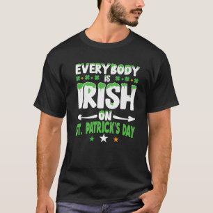 T-shirt Tout le monde est irlandais à la Saint Patrick Hom
