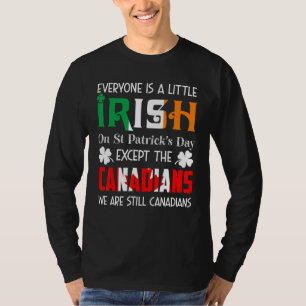 T-shirt Tout Le Monde Est Un Peu Irlandais Sur Jour de la 