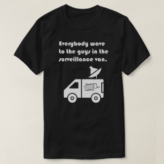 T-shirt "Tout le monde fait signe de la main..."