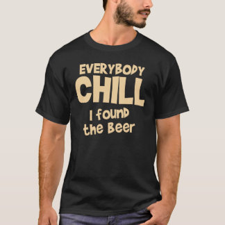 T-shirt Tout le monde froid
