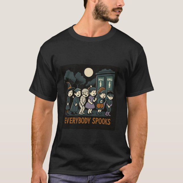 T-shirt Tout Le Monde Parle (Devant)