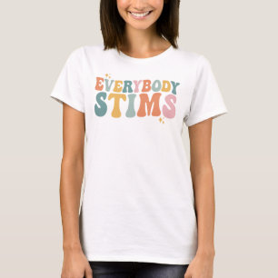 T-shirt Tout Le Monde Stim Autisme Spécial Ed Enseignant C