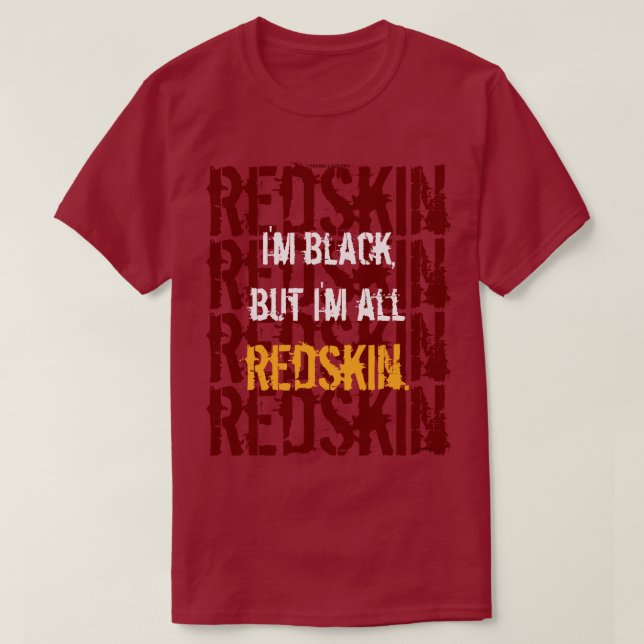 T-SHIRT TOUT LE PEAU ROUGE (Design devant)