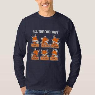 T-shirt Tout Le Renard Que Je Donne