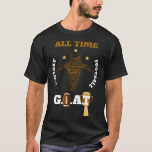 T-shirt TOUT LE TEMPS Imaginaire Football GOAT