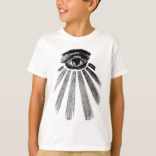 T-shirt Tout l'ordre mondial voyant d'Illuminati d'oeil