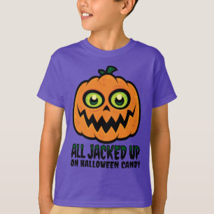 T-shirt Tout pris sur le bonbon d'Halloween Jack-O'-Lanter