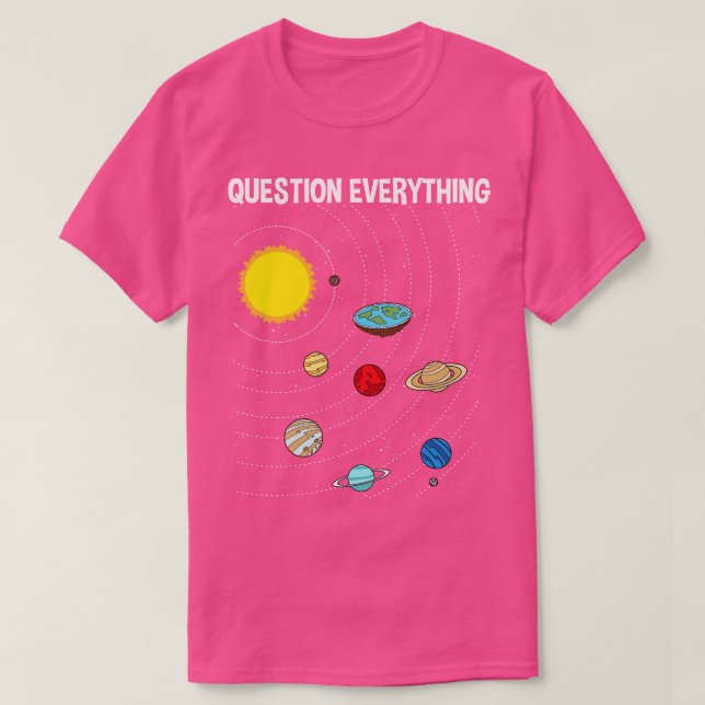 T-shirt Tout remettre en question (Design devant)