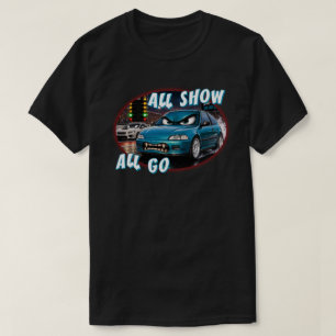 T-shirt Tout spectacle, toute vitesse, fusée de riz