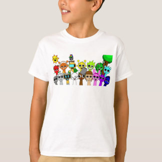 T-shirt Tout Sprunki Amusement Simon Oren Funbot Pinki Wen