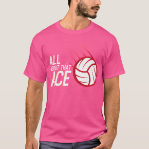 T-shirt Tout Sur Le Volley-Ball Ace