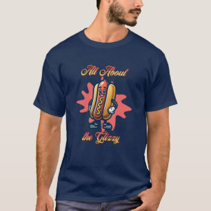 T-shirt Tout sur les vertiges   Funny Hot dog Humour