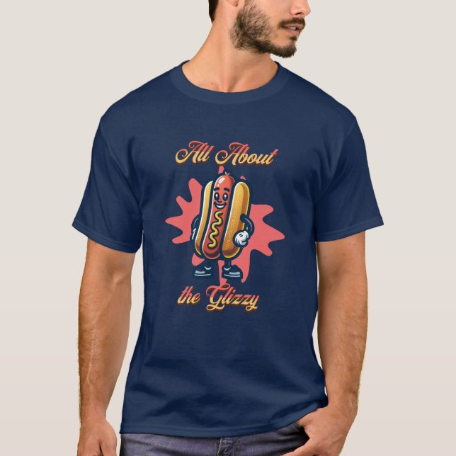 T-shirt Tout sur les vertiges | Funny Hot dog Humour (Devant)
