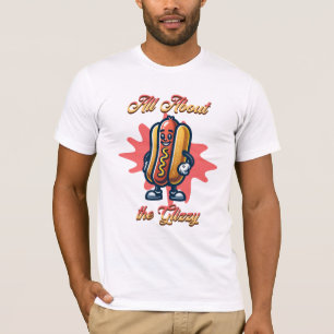 T-shirt Tout sur les vertiges Funny Hot dog Humour