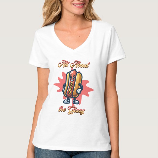 T-shirt Tout sur les vertiges | Funny Hot dog Humour (Devant)