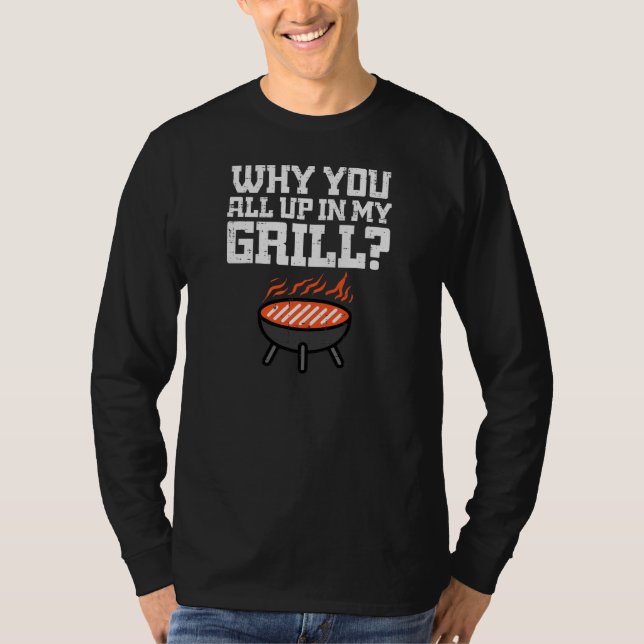 T-shirt Tout sur mon grill (Devant)