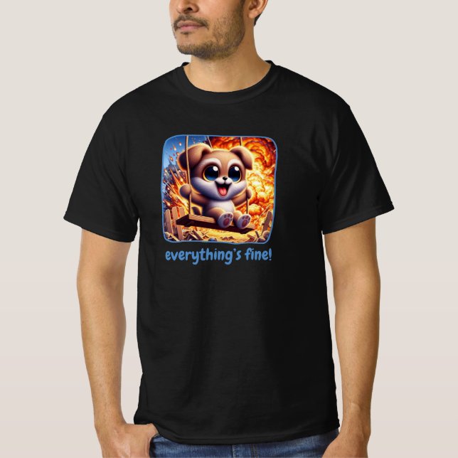 T-shirt Tout va bien (Devant)