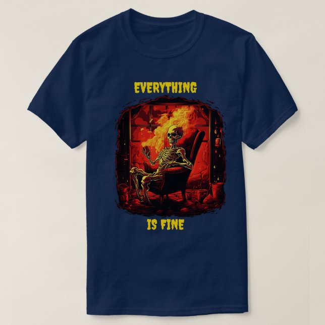 T-shirt Tout va bien (Design devant)