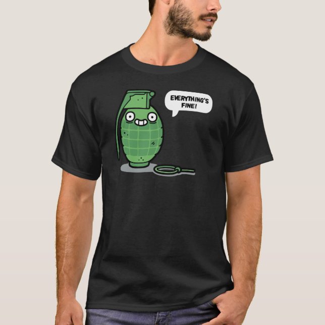 T-shirt Tout va bien (Devant)