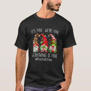 T-shirt Tout va bien tout va bien Postal Cre