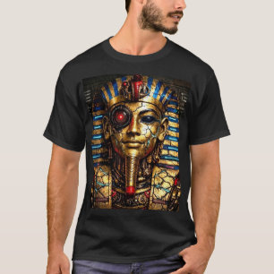 T-shirt Toutânkhamon 2.0 : Le Roi Cybernétique