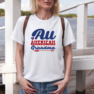 T-shirt Toute grand-mère américaine 4 juillet grand-mère