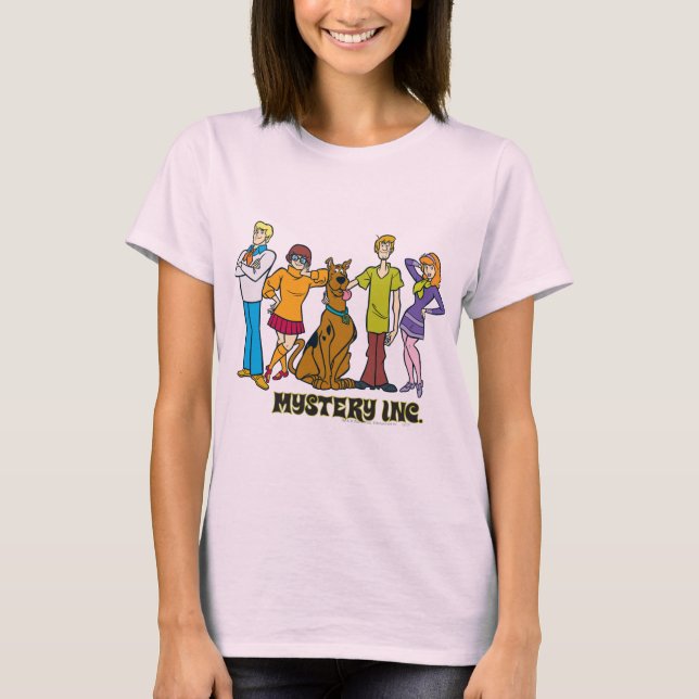 T-shirt Toute la bande 12 Mystery Inc (Devant)