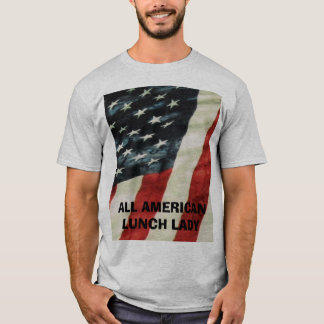 T-SHIRT TOUTE LA DAME AMÉRICAINE DE DÉJEUNER