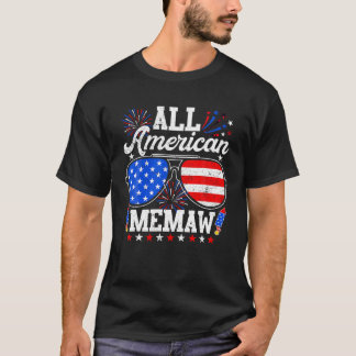 T-shirt Toute la famille de la 4 juillet américaine