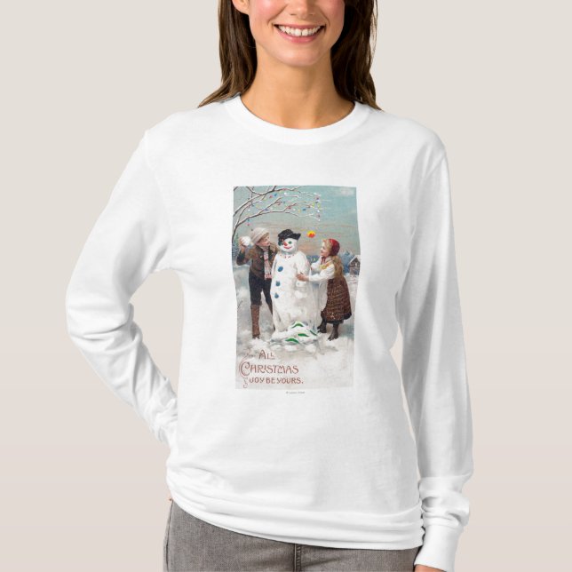 T-shirt Toute la joie de Noël soit à vous (Devant)