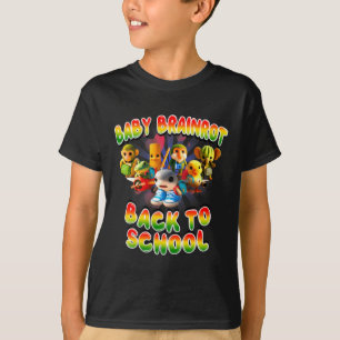 T-shirt Toute la pourriture cérébrale de bébé italien reto