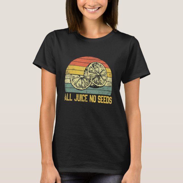 T-shirt Toute la purée, pas de graines Vasectomie Chirurgi (Devant)