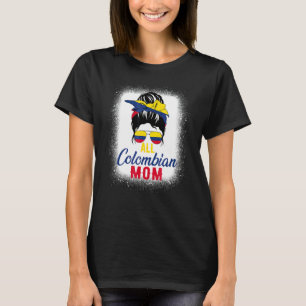 T-shirt Toute mère colombienne Drapeau de la Colombie pour