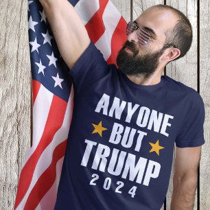 T-shirt Toute personne sauf Trump 2024