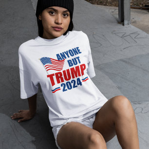 T-shirt Toute personne sauf Trump drôle élection de 2024
