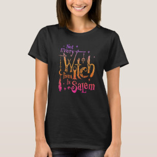 T-shirt Toute sorcière ne vit dans les procès de Salem Vib