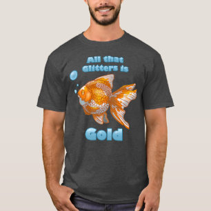 T-shirt Toutes ces Parties scintillant sont de l'or