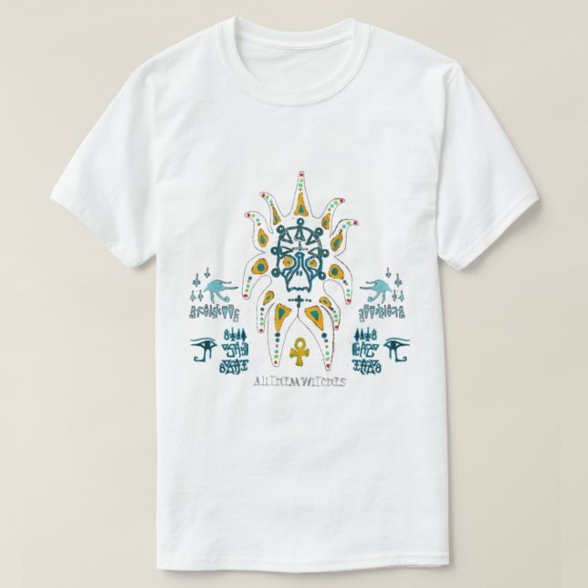 T-shirt toutes ces sorcières, toutes ces sorcières, sorciè (Design devant)