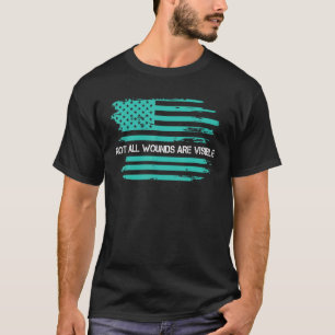 T-shirt Toutes les blessures ne sont pas visibles Distress